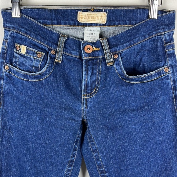 Z Cavaricci Jeans Vintage Denim Women's Bootcut Low Rise Pants Size 5 - Picture 3 of 14